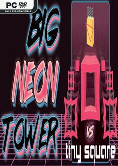 Big NEON Tower VS Tiny Square-DARKZER0