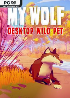 MY WOLF Desktop Wild Pet-GoldBerg