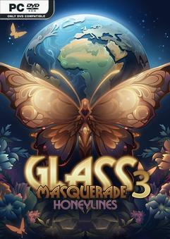 Glass Masquerade 3 Honeylines-GoldBerg