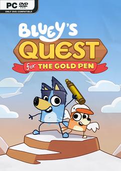 Blueys Quest For The Gold Pen-GoldBerg